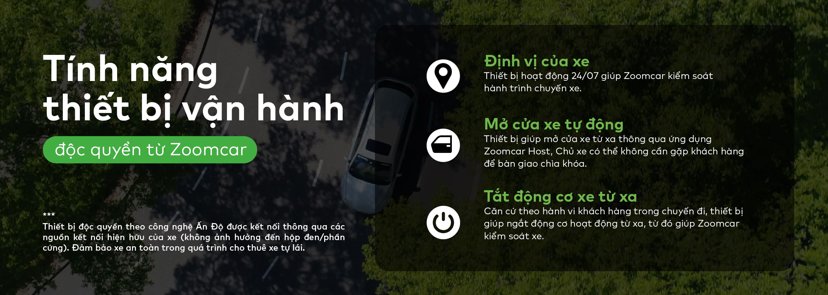 Zoomcar attachment deals